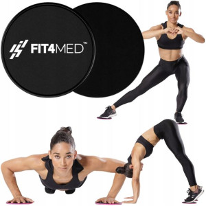Podkładki dyski do ćwiczeń fitness 2szt poślizgowe