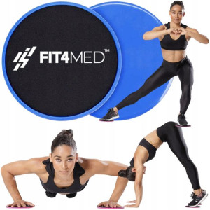 Podkładki dyski do ćwiczeń fitness 2szt poślizgowe