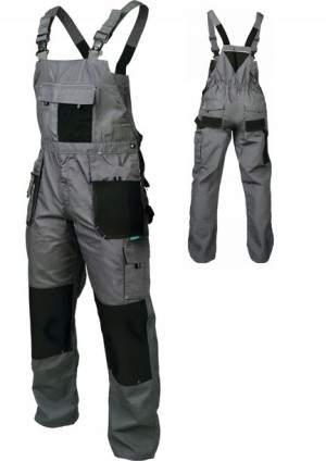 Spodnie Robocze szelki Basic Line Stalco r. XXXXL