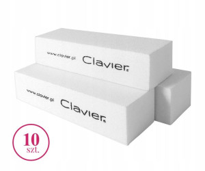 Clavier Blok Polerski Biały 10 Sztuk