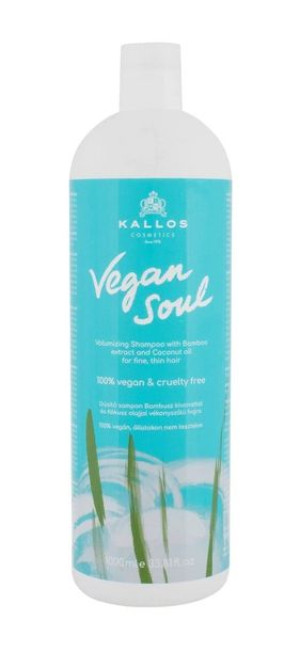 Kallos Vegan Soul Volumizing Szampon Objętość 1l