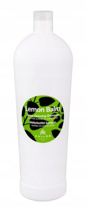 Kallos Lemon Balm Oczyszczający Szampon Do Włosów