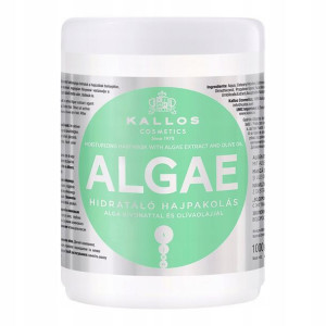 KALLOS KJMN ALGAE maska do włosów z oliwką 1 l