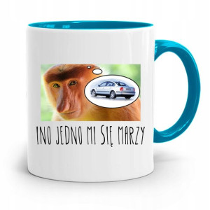 Kubek Błękitny Nosacz Janusz Ino Jedno Się Marzy