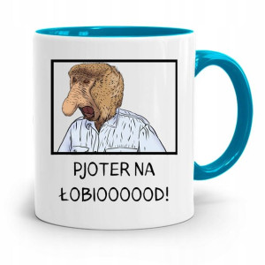 Kubek Błękitny Nosacz Janusz Pjoter Na Łobioood!