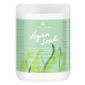 KALLOS Vegan Soul Nourishing maska do włosów 1l