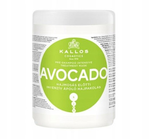 KALLOS KJMN AVOCADO maska do włosów 1 l odżywcza