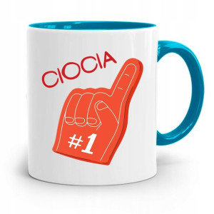 Kubek Błękitny Prezent Dla Cioci Ciocia #1