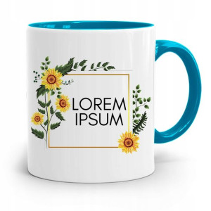 Kubek Błękitny Prezent Dla Grafika Lorem Ipsum