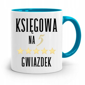 Kubek Błękitny Prezent Dla Księgowej Księgowego
