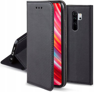 Etui Smart Magnet Do Xiaomi Redmi Note 8 Pro Szkło
