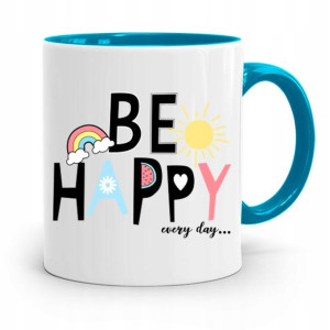 Kubek Błękitny Prezent Dzień Dziecka Be Happy