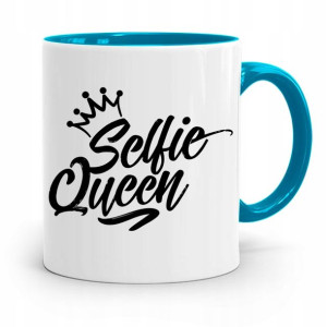 Kubek Błękitny Prezent Dzień Dziecka Córki Queen