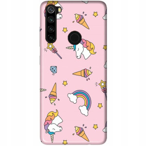ETUI do Xiaomi Redmi Note 8T + SZKŁO FULL GLUE 5D