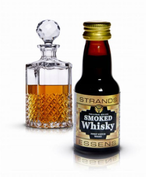 Zaprawka STRANDS 20ml SMOKED WHISKY BLACK