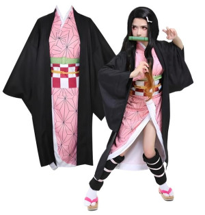 Kostium Demon Slayer Anime Cosplay Nezuko Kamado 158/164 S