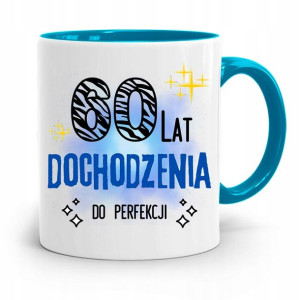 Kubek Błękitny Prezent Na Urodziny 60 60te 60-te