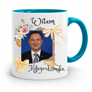 Kubek Błękitny Prezydenta Andrzej Duda Dla Ciebie