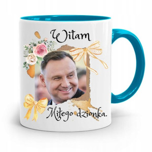 Kubek Błękitny Prezydenta Andrzej Duda Dla Ciebie