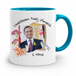 Kubek Błękitny Prezydenta Andrzej Duda Dla Ciebie