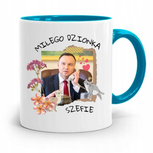 Kubek Błękitny Prezydenta Andrzej Duda Dla Ciebie