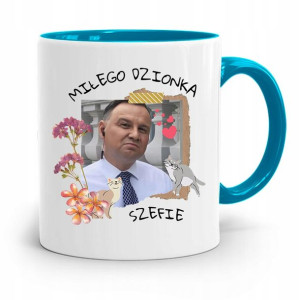 Kubek Błękitny Prezydenta Andrzej Duda Dla Ciebie