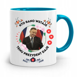 Kubek Błękitny Prezydenta Andrzej Duda Dla Ciebie