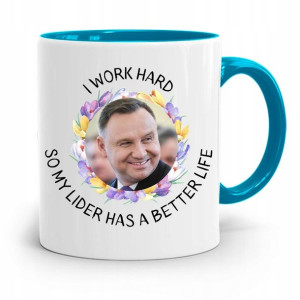 Kubek Błękitny Prezydenta Andrzej Duda Dla Ciebie