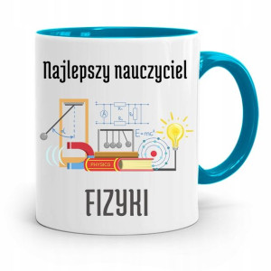 Kubek Błękitny Rezent Dzień Nauczyciela Fizyki