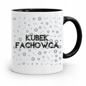 Kubek Czarny Budowlańca Majstra Fachowca Prezent