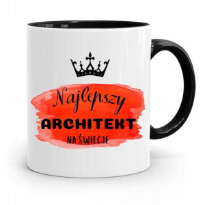 Kubek Czarny Dla Architekta Najlepszy Na Świecie