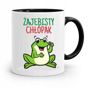 Kubek Czarny Dla Chłopaka Żajebisty Chłopak