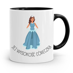 Kubek Czarny Dla Córki Jej Wysokość Córeczka