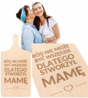 Deska Do Krojenia Na Dzień Matki Mamy Grawer 38cm
