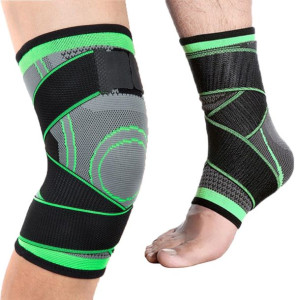 Stabilizator Opaska Na Kolano Kostkę Zestaw Sport
