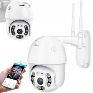 Kamera Obrotowa Zewnętrzna Wifi 5mpx Ip 4x Zoom Sd