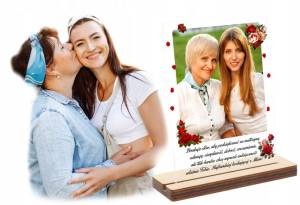 Prezent na DZIEŃ MATKI MAMY RAMKA Twoje ZDJĘCIE PE