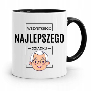 Kubek Czarny Dla Dziadka Wszystkiego Najlepszego
