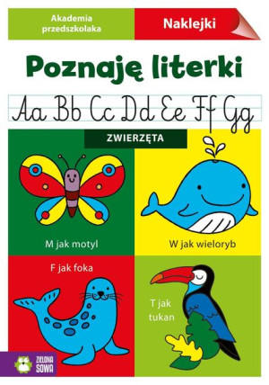 Akademia Przedszkolaka Poznaję Literki Zwierzęta