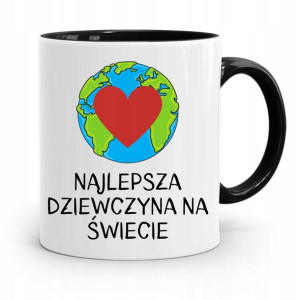 Kubek Czarny Dla Dziewczyny Najlepsza Na Śieci