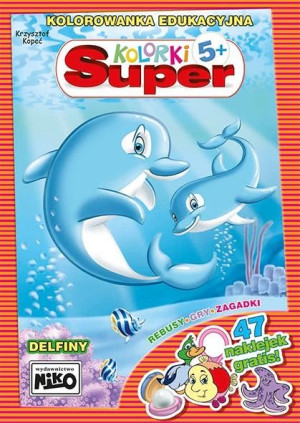 Delfiny Super Kolorki Krzysztof Kopeć Książka Niko