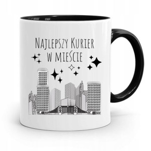 Kubek Czarny Dla Kuriera Najlepszy W Mieście