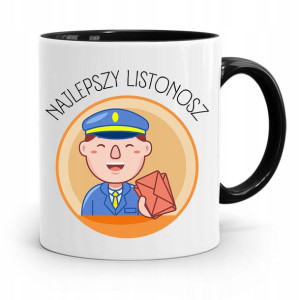 Kubek Czarny Dla Listonosza Najlepszy Listonosz