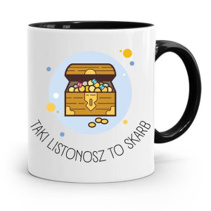 Kubek Czarny Dla Listonosza Taki Listonosz Skarb