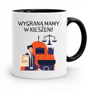 Kubek Czarny Dla Prawnika Mecenasa Pan Mecenas
