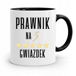Kubek Czarny Dla Prawnika Mecenasa Pan Mecenas