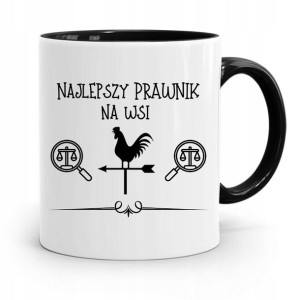 Kubek Czarny Dla Prawnika Mecenasa Pan Mecenas