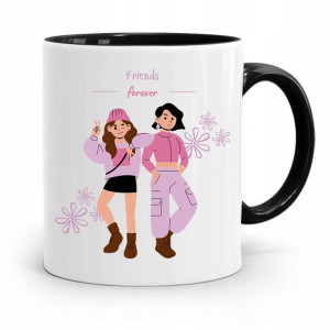 Kubek Czarny Dla Przyjaciela Friends Forever