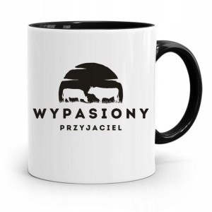 Kubek Czarny Dla Przyjaciela Wypasiony Przyjaciel