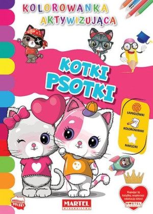 Kolorowanka Aktywizująca Kotki Psotki Książka